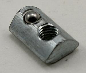 Steel T Nut with Ball for Slot 5 Aluminum Profiles