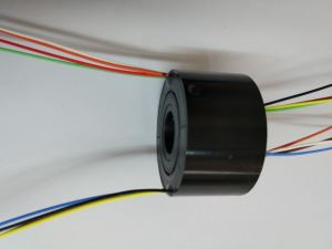 Small Through Hole Slip Ring With Compact Design ID 12mm,8circuits, 20mm Height