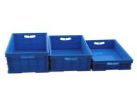 Plastic Folding Pallet Box with Lid
