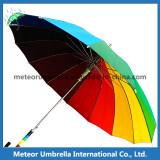 Rainbow Umbrellas China Supplier Manufacturer Colorful Umbrellas For Sale Promotional Fishion Rainbow Golf Umbrellas