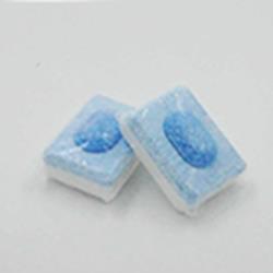 2-Layer(Blue-White) and a Small Tab(Blue) High Quality Dishwashing Tablet