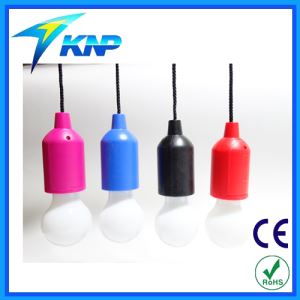 Indoor Color and White Plastic Pull Lamp
