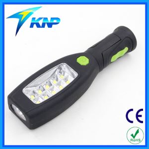 Powerful Magnetic 0.5W + 3W COB Inspection Work Light with Hook and Magnet