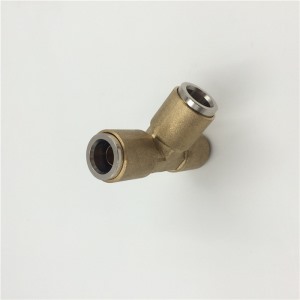 DOT Push in Couplings Tee 12x1.5MM for Commercial Vehicles