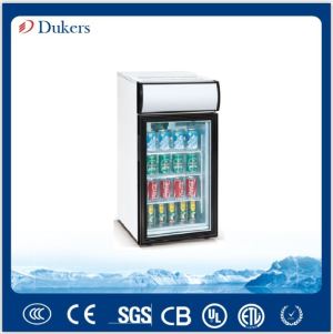 Dukers 80L countertop mini  commercial   fridge for drinks