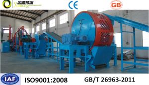 Used and waste tyre recyling plant with less labor and less power consumption