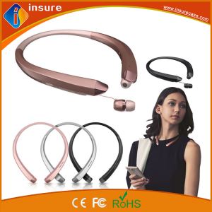 For LG Tone HBS-910 Newest Retractable Wireless Sport Bluetooth Headset CSR 4.0 With Ear Plug Bluetooth Neck Headphone