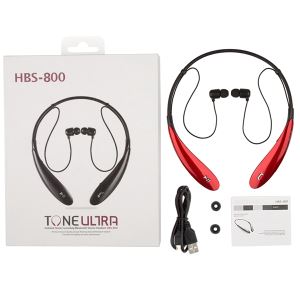 Factory Wholesale OEM HBS-800 Neckband Stereo Wireless Bluetooth Headphone Headset For LG TONE ULTRA HBS 800