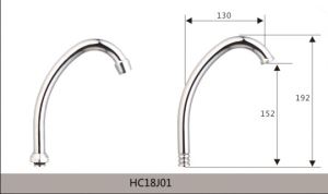 Home Application Sanitary Ware Kitchen Facuet Spout