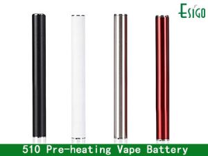 510 Thread Pre-heating Adjustable Voltage Vape Pen Battery 380mah