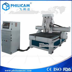 Spindle Change Multi Head Wood CNC Router Machine for Door Cabinet Making