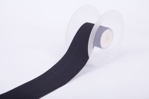 Wholesale 40mm crochet Elastic Band, polyester+rubber, 1.2mm thickness, various width available