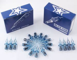 Blue Ink Cartridge Needles