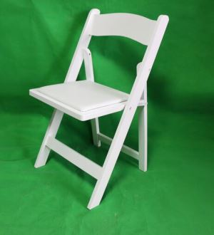 Imported Beech Wood White Folding Chair Wholesale