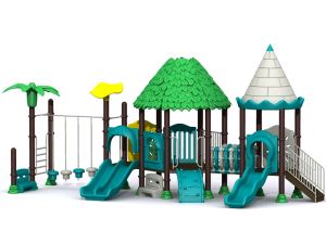 China Hot Sale Safety Used Children Outdoor Commercial Playground