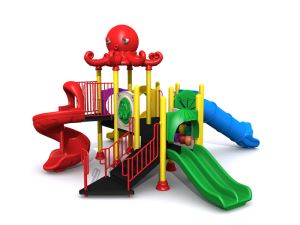 China New Product Galvanized Pipe Big Outdoor Playground Items Commercial Used Slide