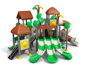 Residential Plastic Outdoor Playground