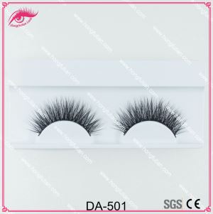 3D Artificial Mink Eyelashes With Custom Packaging Box