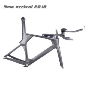 2018 New Aero Carbon Tt Frame Timetrial Carbon Frame Carbon Bicycle Frame Di2 BSA BB30