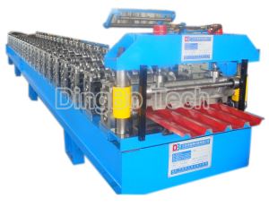 Automatic Roof Sheet Roll Forming Machine With PLC Control System