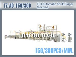 TZ-AD-150/300 Full Automatic Adult Diaper Machine