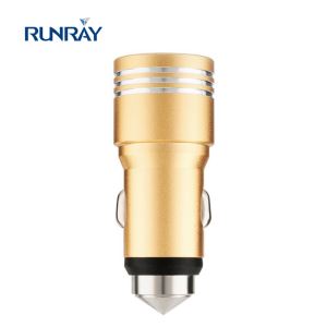 2.4A Max Dual USB Car Charger for Apple and android Devices