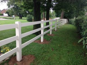 3 Rail Pvc Farm Fence (FT-H02)