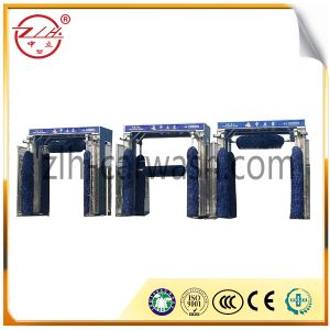 High Pressure 5 Brushes Monolayer Rollover Bus Wash Equipment