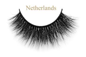 Natural Looking Lash Extensions With Soft Band Mink Semi Permanent Eyelashes D653--'Netherlands'