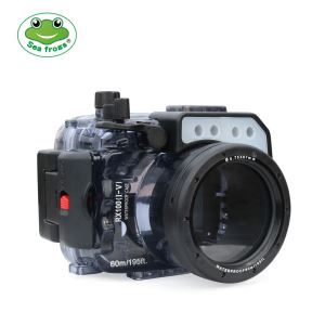 Wholesale waterproof camera case for Sony RX100 V up to 60M/195ft underwater housing