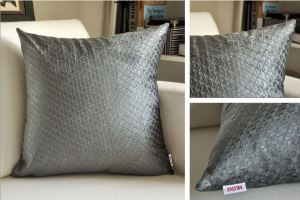 Custom Made Bronze Embossing Chenille Suqare Lumbar Seat Cushion Pillow For Dinning Room Chairs