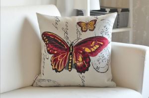 Embrodered Butterfly Garden Cushion Pillow Cushions/Unusual Thin Chair Big Chair Cushion Pillow For Sofa