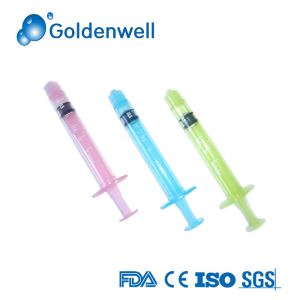 Disposable Colorful Syringe