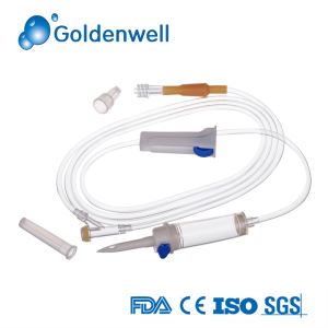 Disposable Infusion Set Luer Lock Y-type Without Needle