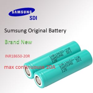 INR18650-20R Lithium Ion Rechargeable Battery