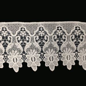 Wholesale Decorative Water Soluble Chemical Embroidery Lace Trim For Wedding Dress