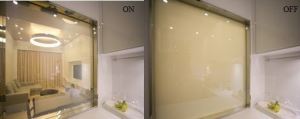 Large Size Privacy Smart Glass Wall For Home Bathroom