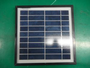 Portable Solar Panel 3W Poly Crystalline For LED Lights