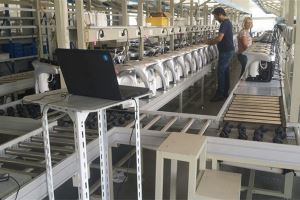 Automatic Powered Roller Conveyor System