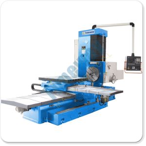 Horizontal CNC Boring and Milling Center with Auxiliary Rail