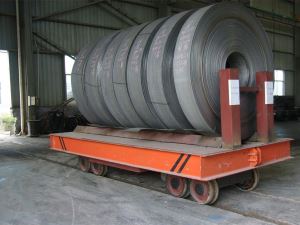 Battery Rail Transfer Cart For Plant Materail Transport