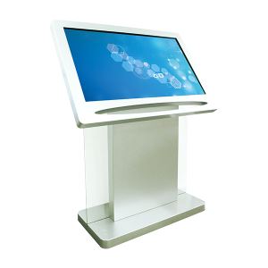 Floor Standing PC-based Interactive Kiosk - Straight_Pedestal_Style
