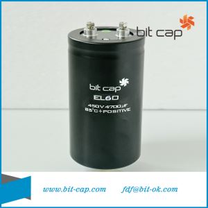 Screw Terminal electrolytic Capacitor for Wind Energy Inverter