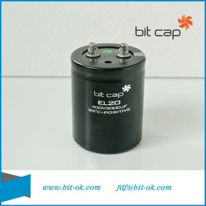 Aluminum electrolytic Capacitor for Solar Inverter