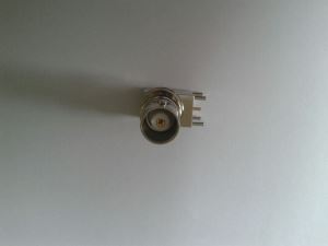 RF Connector BNC with Right Angle Crimp