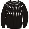 Women Sweatshirts 3D Printed Long Sleeve Casual Black Color Fleece Sweatshirts