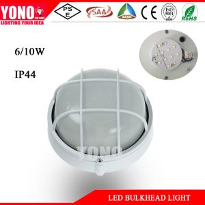 9W IP65 Oval LED Outdoor Bulkhead Light Fixtures