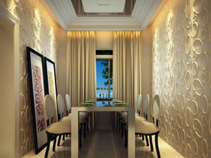 Modern 3D Panel For Dining Room Wall Decoration