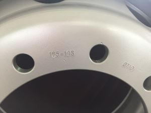 Diffirent Sizes of Tubeless Type Steel Rims and Discs