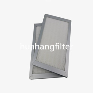 Low Cost Hepa Filter With Dust Collect Air Miniplead Panel Filter Cartridge